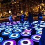 Interactive Digital Light Art Installations